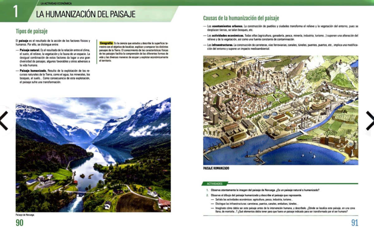 TEMA 1: LA HUMANIZACIÓN DEL PAISAJE Y SU IMPACTO EN EL MEDIO AMBIENTE - - Document Preview