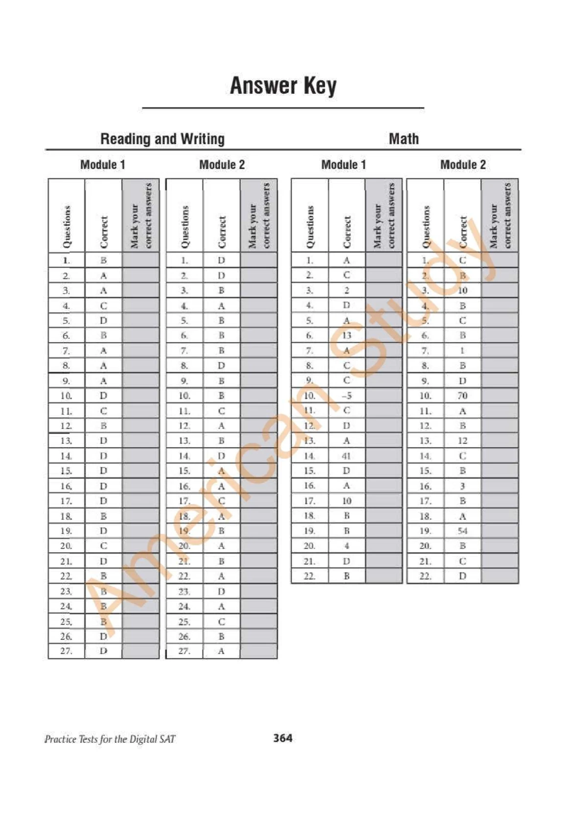 Practice Test 14 - SAT Reading and Writing Skills Assessment - Studocu