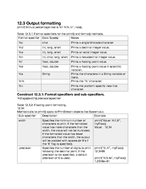 [Solved] Write a for loop to print all elements in courseGrades ...