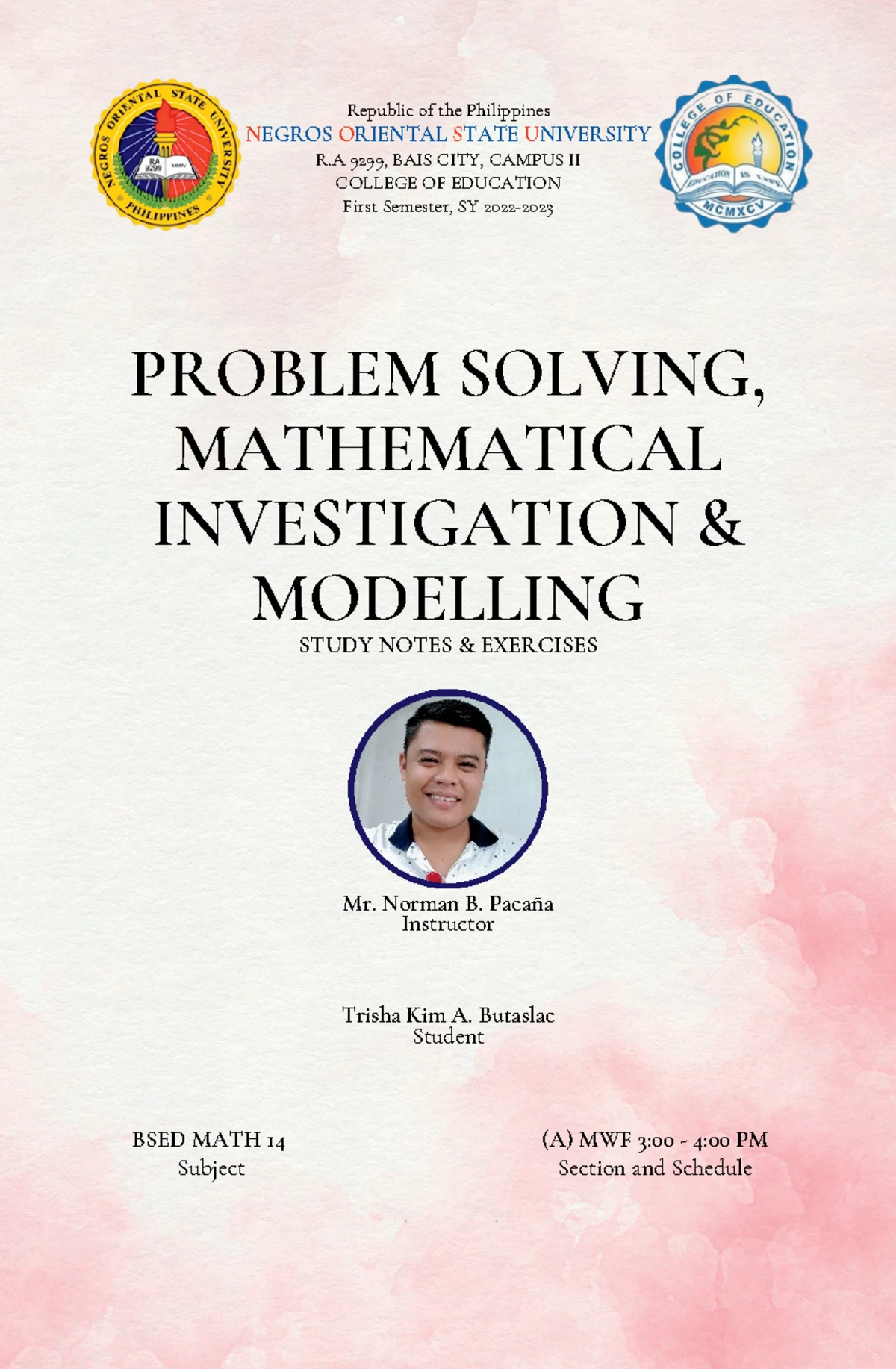 MATH 10 Lesson Plan: Engaging Activities on Arithmetic Means ...