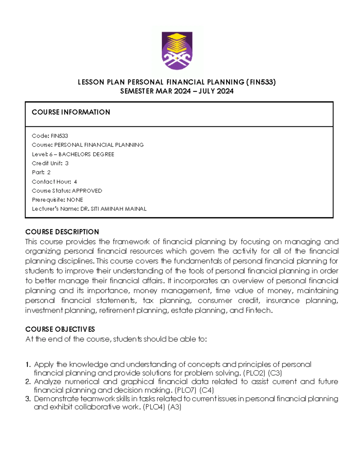 FIN553 Group Assignment: Analyzing Personal Financial Planning Trends ...