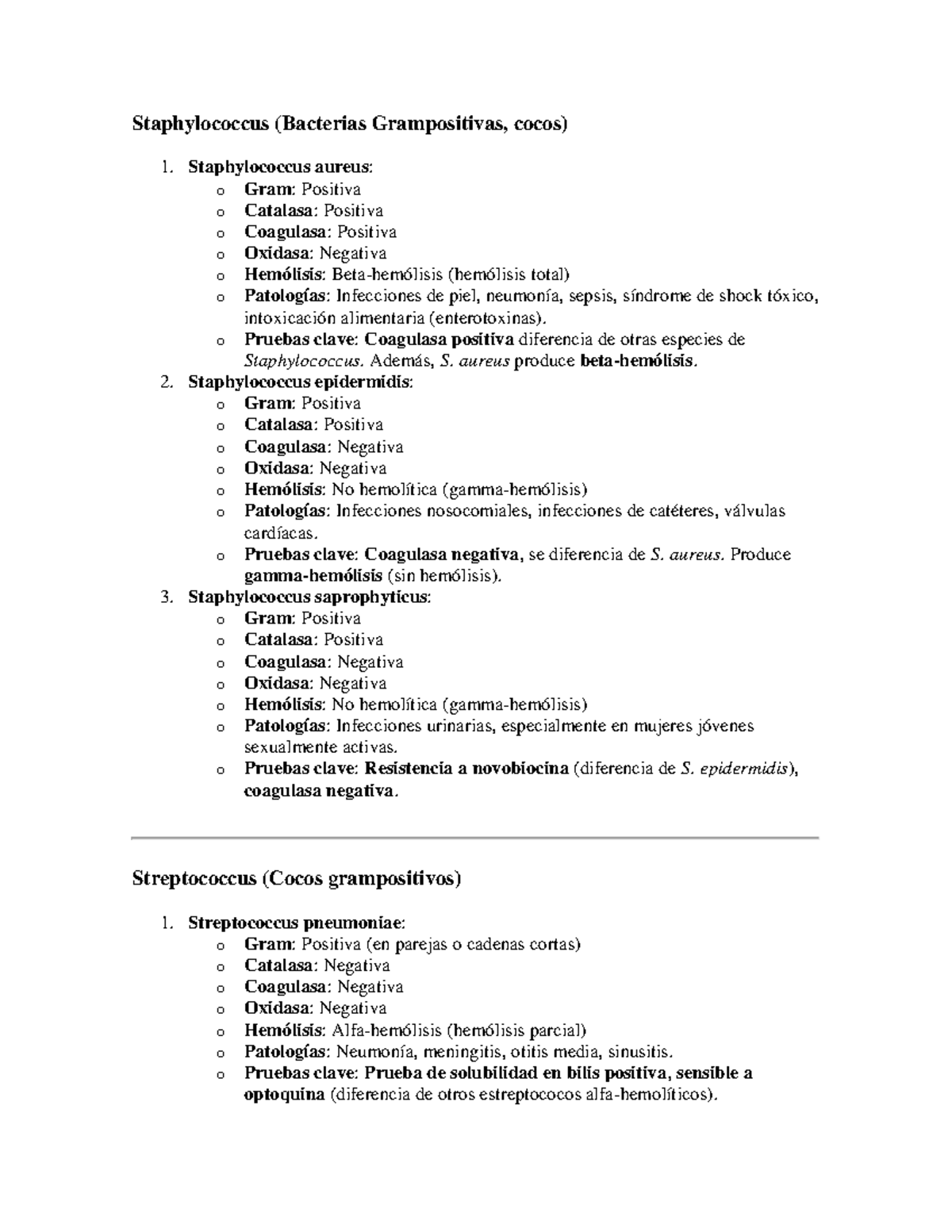 Bacterias Grampositivas y Gramnegativas: 2do Parcial - Kfkd - Studocu