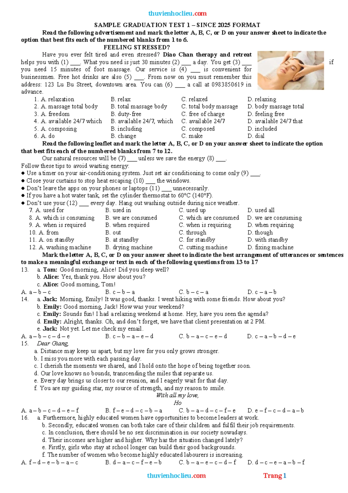 IELTS 5 Practice Tests, Academic Set 1 - Reading Answers - Studocu