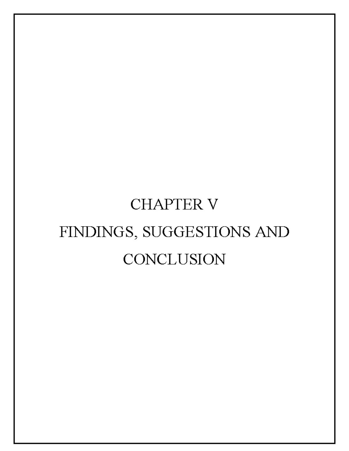 CHAPTER V: FINDINGS, SUGGESTIONS, AND CONCLUSIONS ON CAFÉ DIGITAL ...