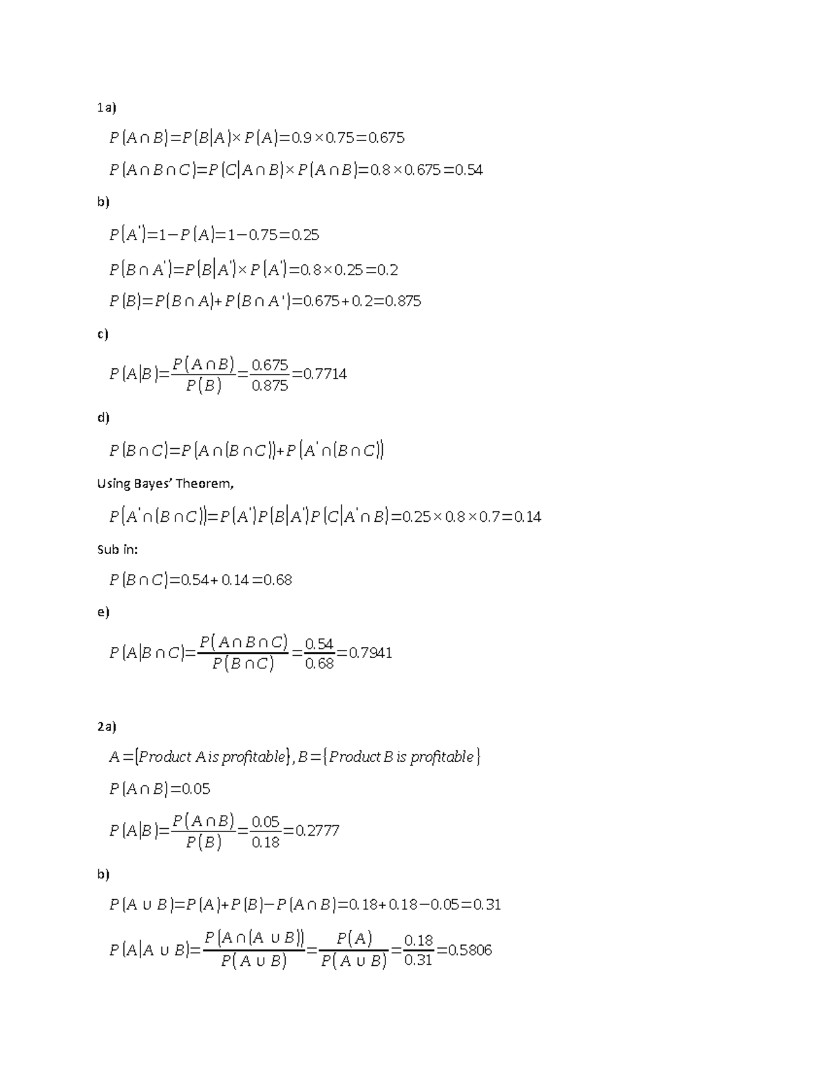 ST 2334 Tutorial 3 Solution AY21/22 - ST2334 - NUS - Studocu