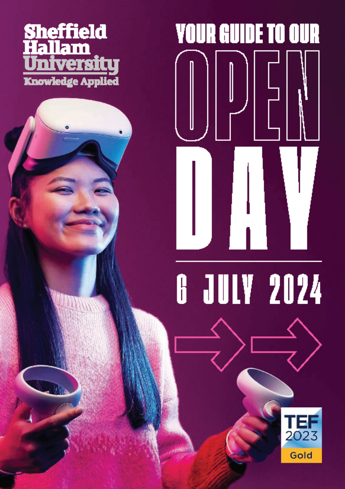 6 July 2024 Open Day Guide for web - SHU.AC OPEN DAYS 2023 1 OPEN D A Y ...
