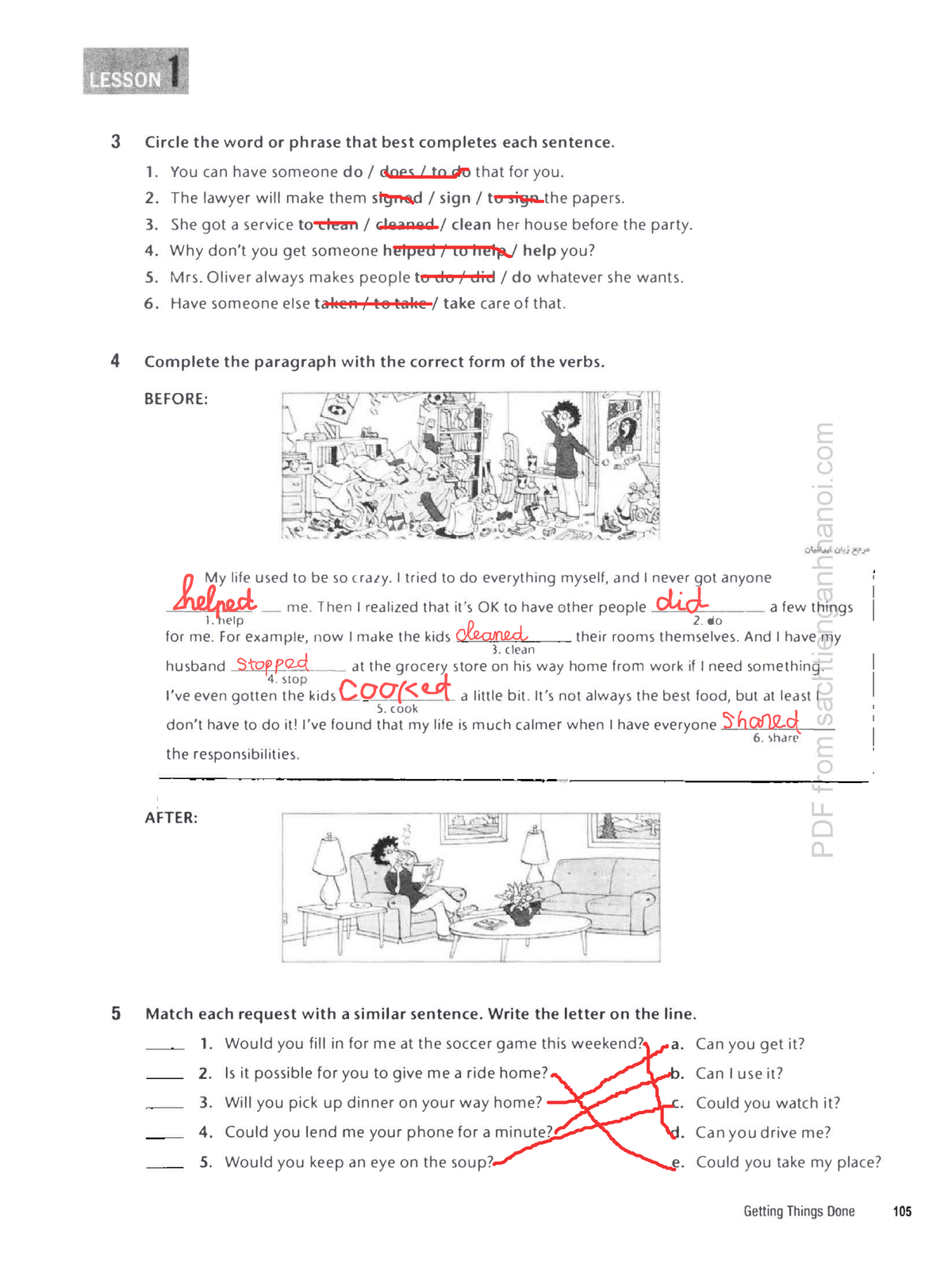 Top Notch 3rd Edition Lesson 1 and 2 Workbook PDF Answers - Studocu
