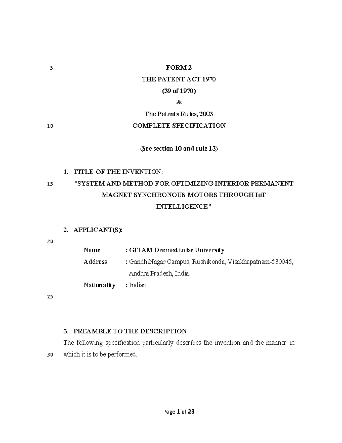 optimizing-ipmsms-via-iot-complete-specification-form-2-5-studocu