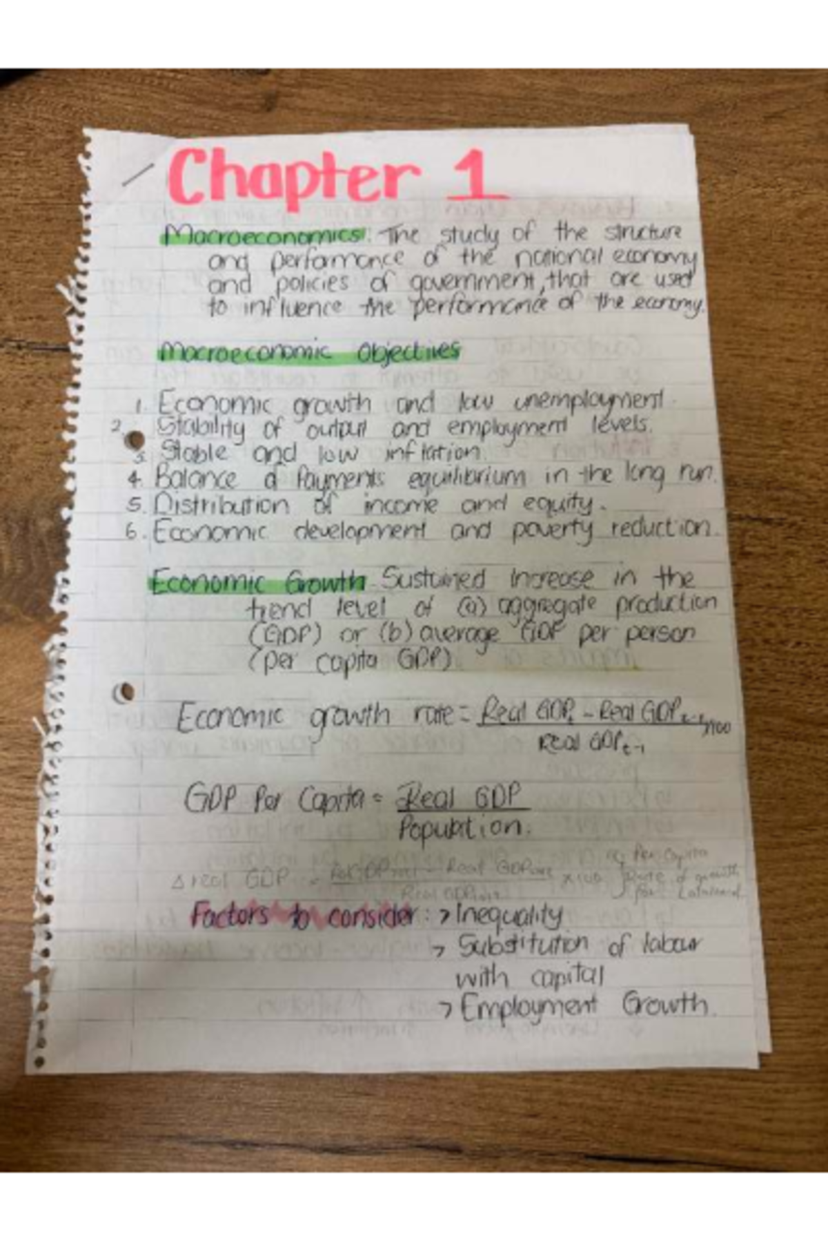 Chapter 1: Macroeconomics Overview and Key Concepts - Studocu