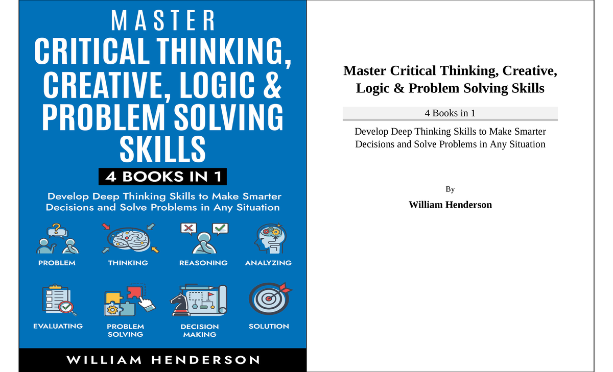 Mastering Critical Thinking & Creative Problem Solving Skills: 4-in-1 ...