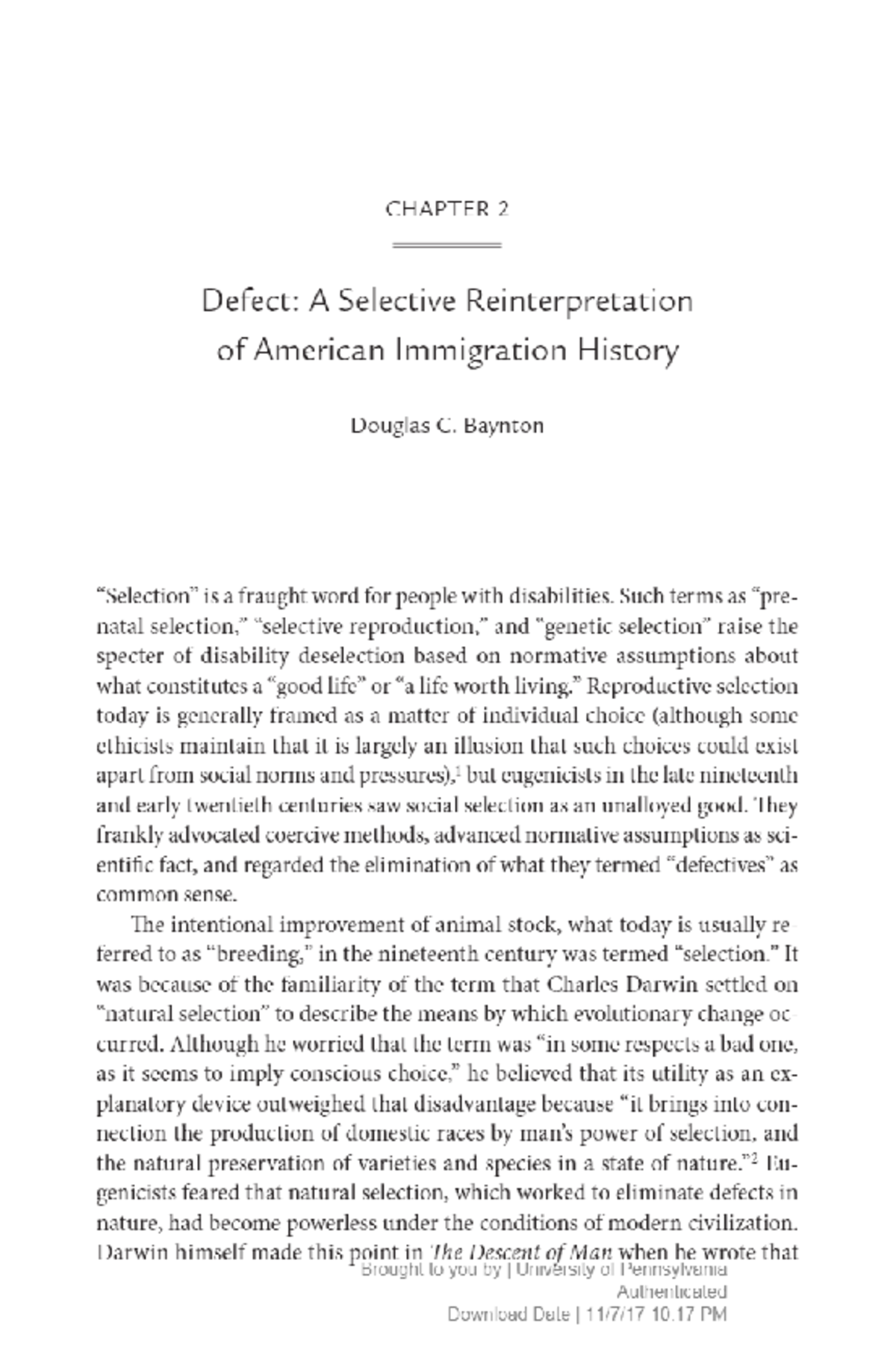 Reinterpreting American Immigration History Through Bayton Disabilities ...