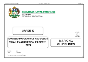Technical Sciences P2 Grade 12 September 2024 MEMO Final - FINAL MARKS ...