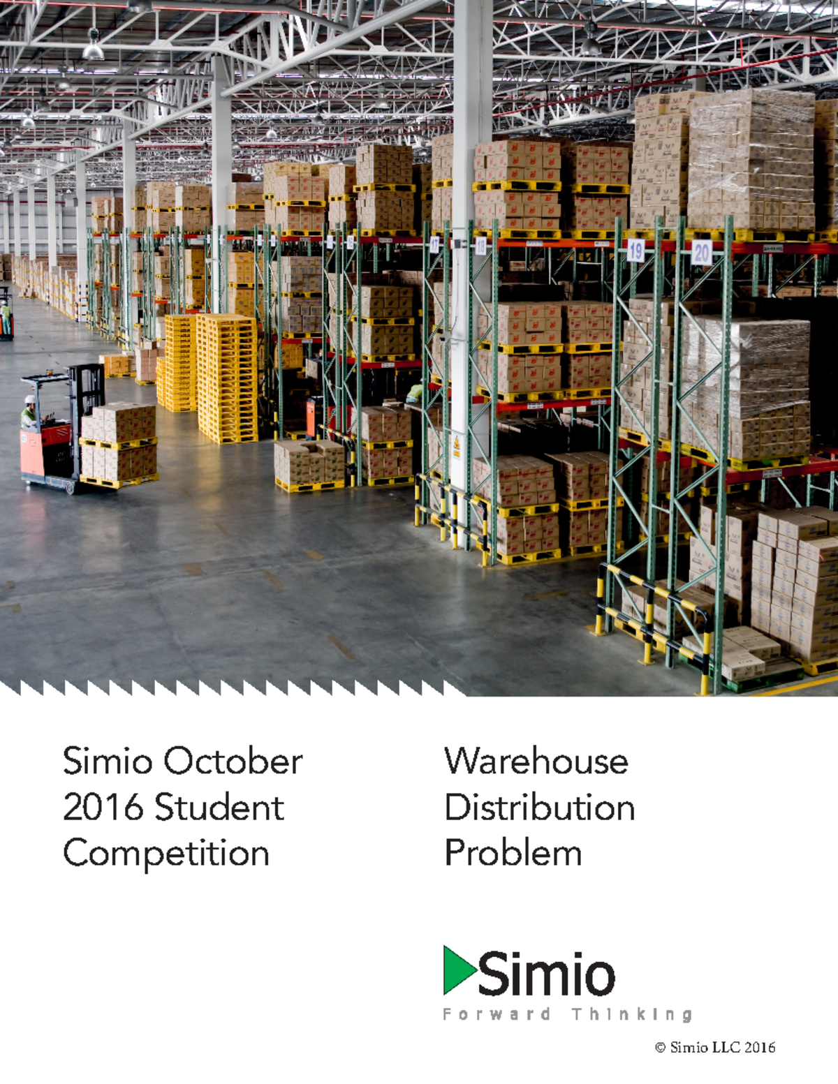 END 322E Simio Student Competition Project Overview - Oct 2016 - Studocu