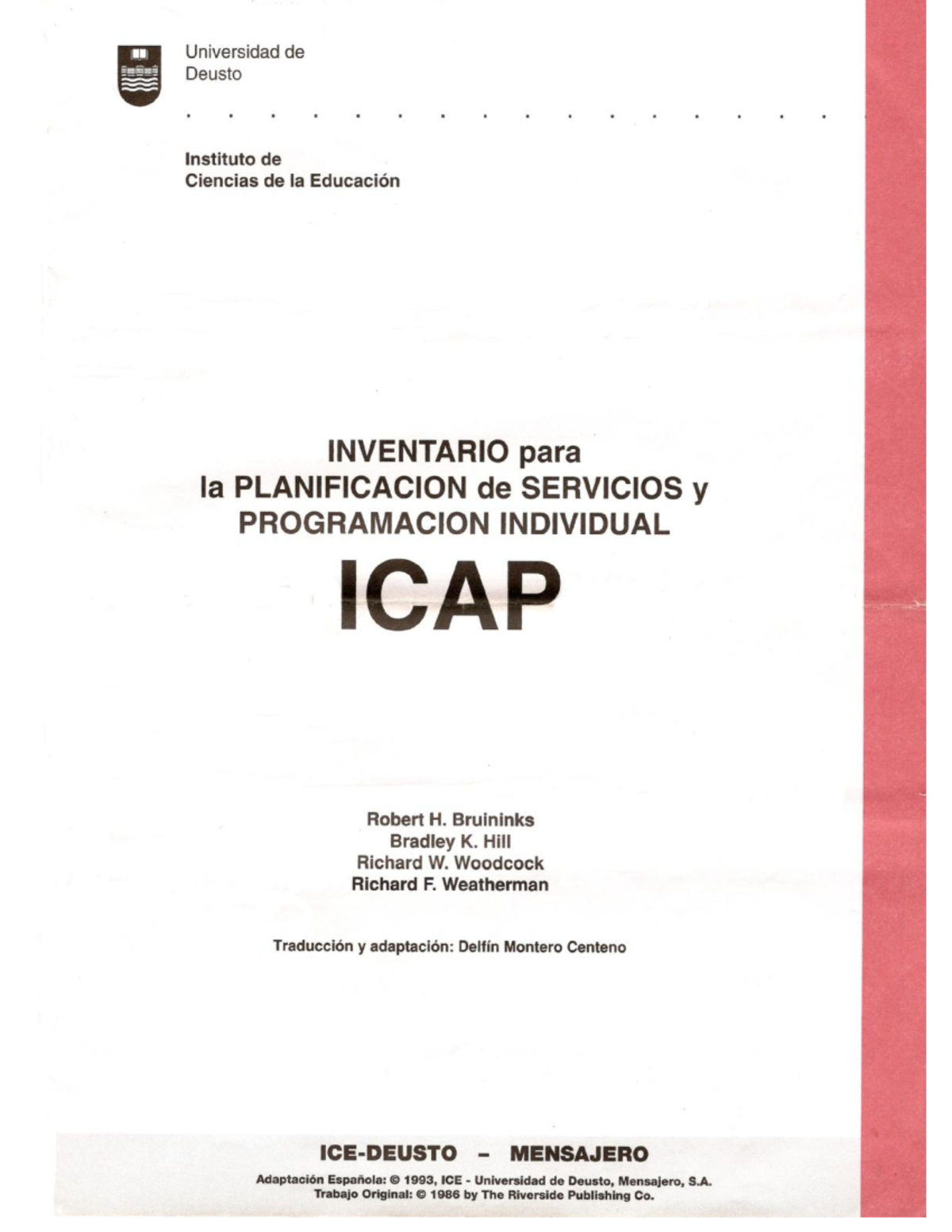 Test ICAP - Test ICAP - Universidad de Deusto Instituto de Ciencias de ...
