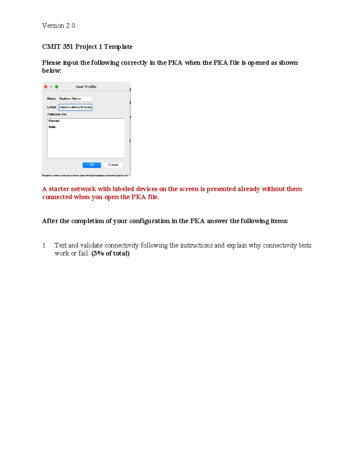 CMIT 351 Project 2 Template - Version 1. CMIT 351 Project 2 Template ...
