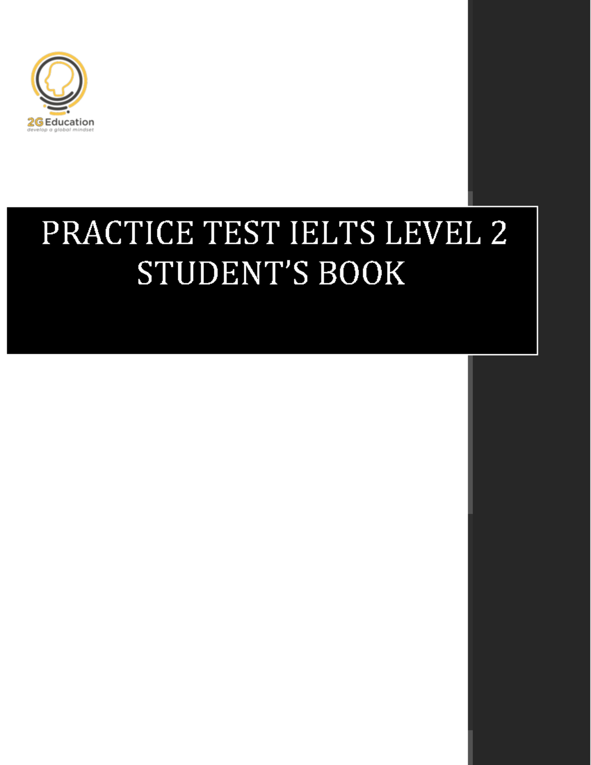 2G Practice Test Book - IELTS Level 2 Student's Guide - Studocu