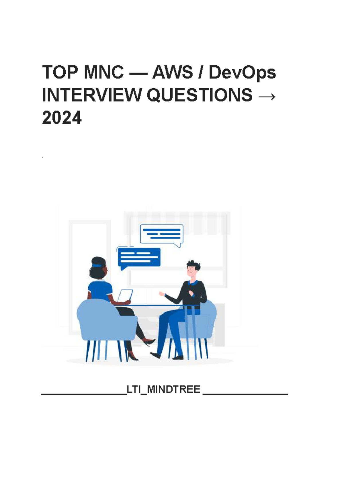 AWS DevOps Interview Questions 2024: Top MNC Insights - Studocu