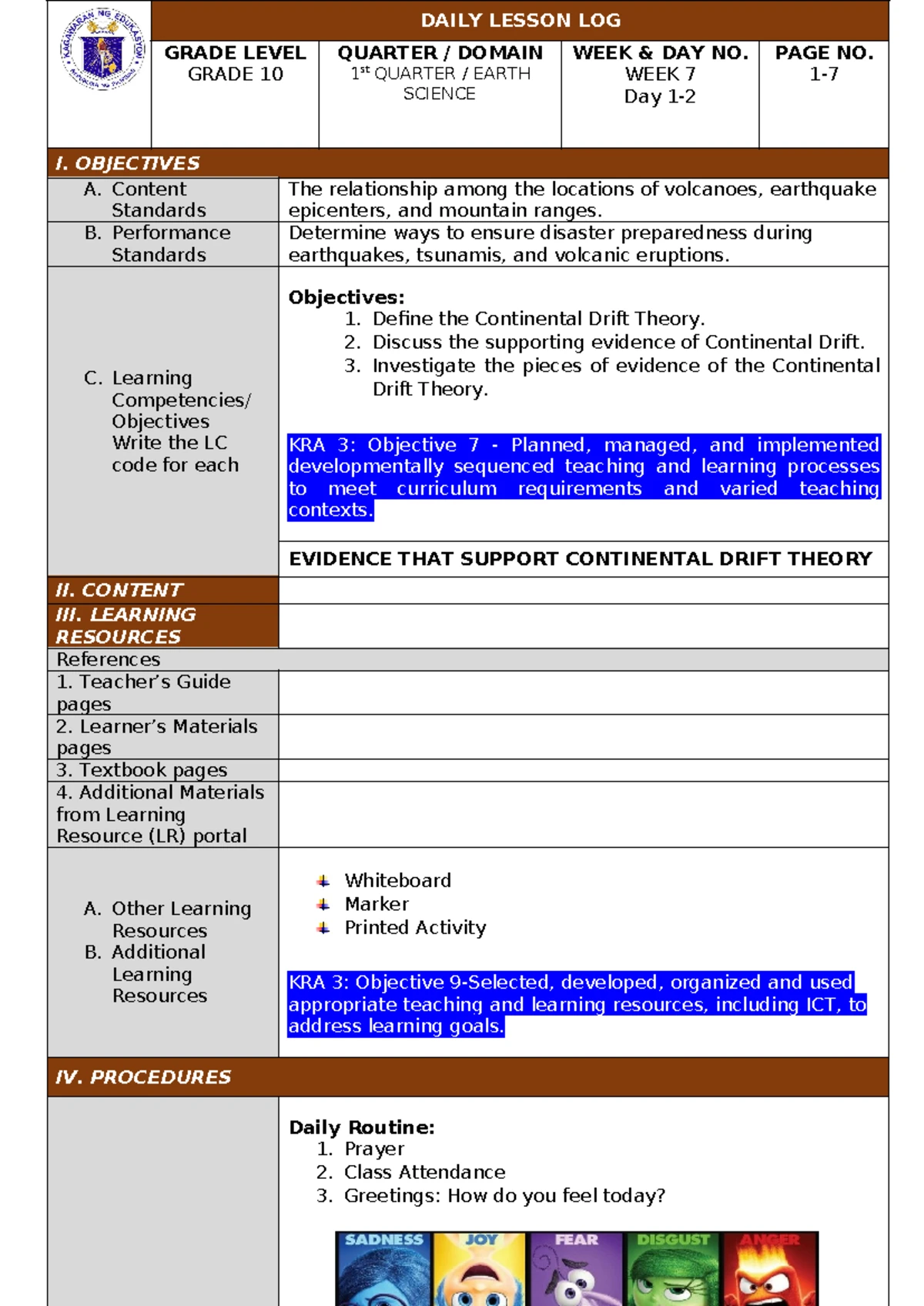 Alfred Wegener Interview Activity - Name ...