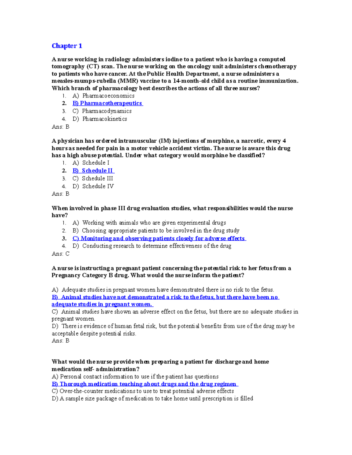 Pharm EXAM 1 Review: Comprehensive Lecture Notes & Key Concepts - Studocu