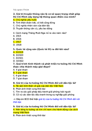 [Solved] Phn tch nhng im sng to trong T tng H Ch Minh v ni dung xy dng ...