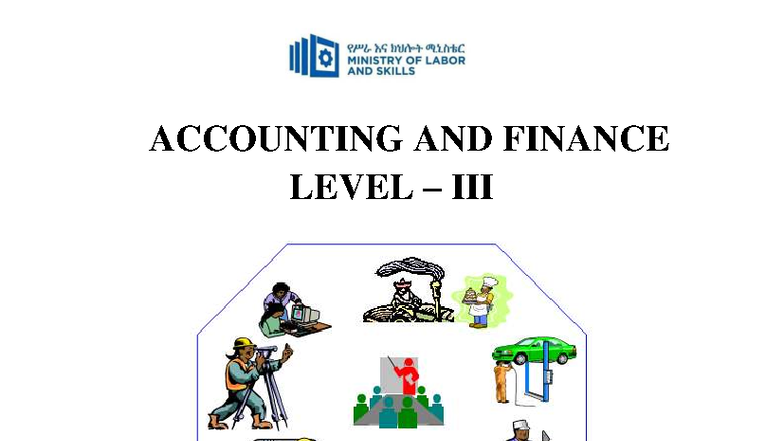 Accounting and Finance Level III Curriculum Overview - March 2022 - Studocu