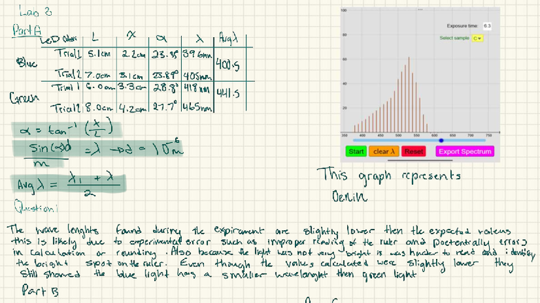 Lab 3: Diffraction Experiment Report and Analysis - Studocu