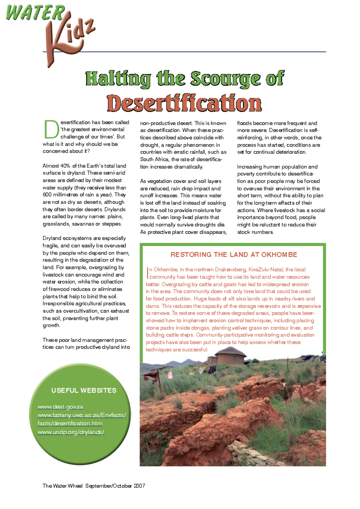 Desertification In Africa Facts
