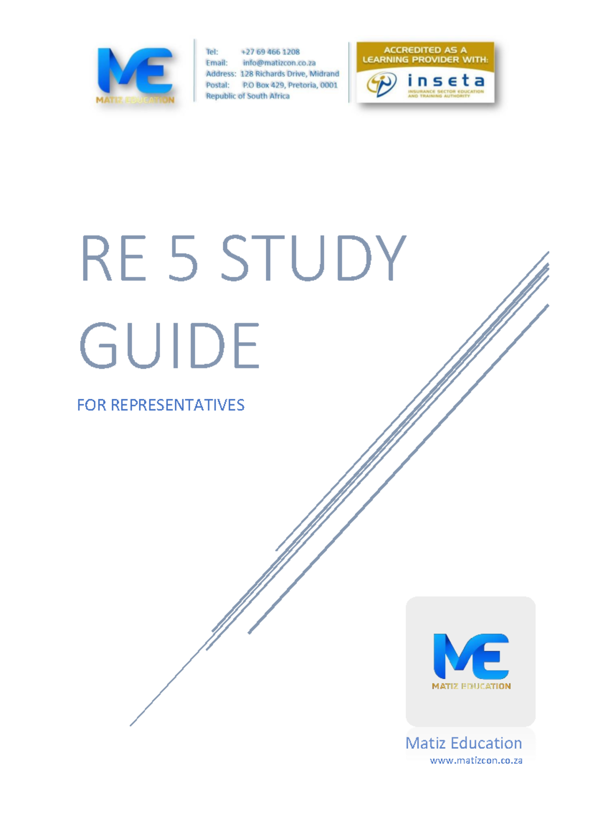 RE 5 Study Guide: Comprehensive Overview for Financial Services Reps ...