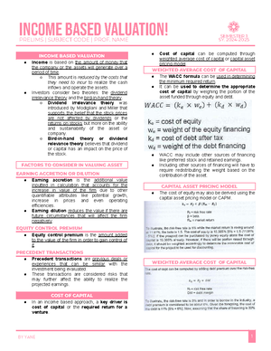ASYNCHRONOUS EXERCISE 2: WACC Calculation & Investment Analysis - Studocu