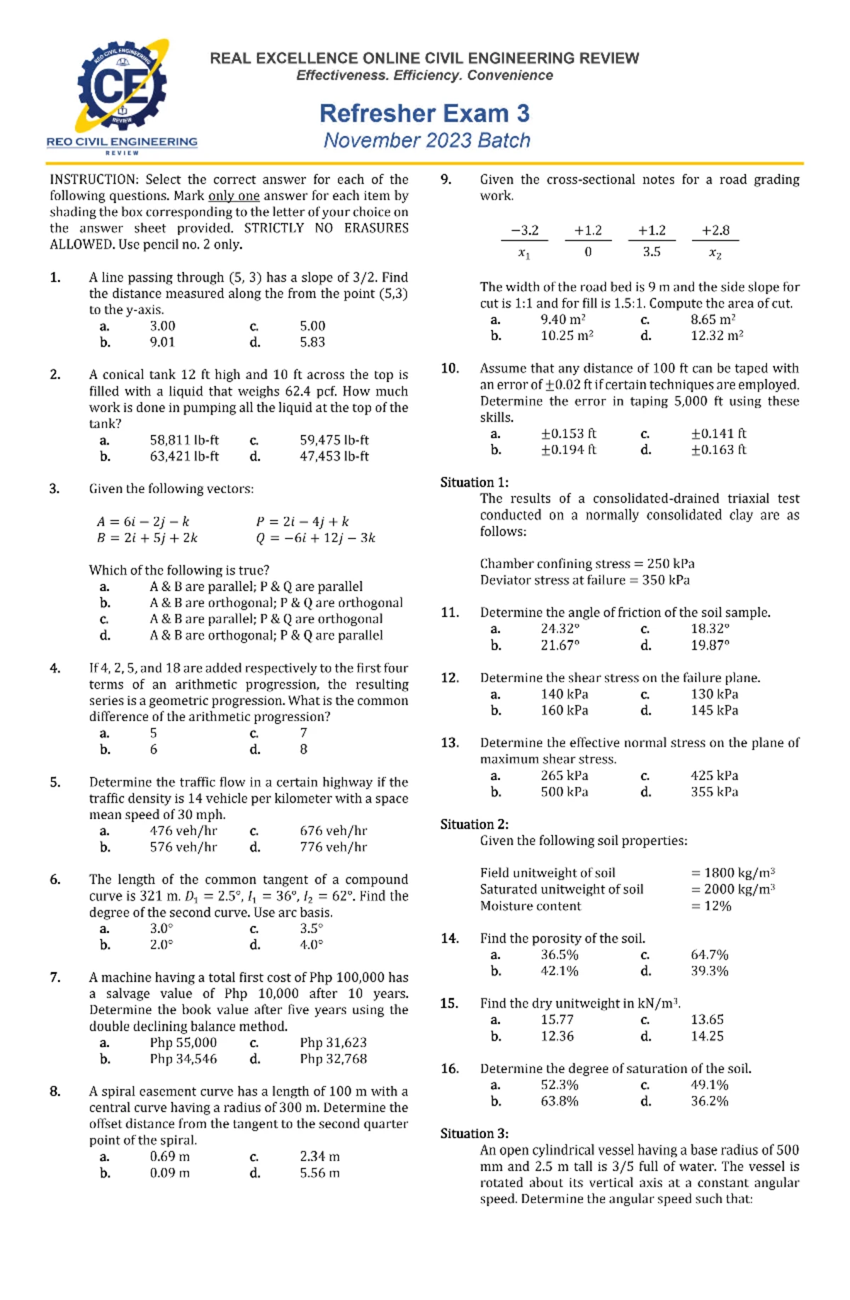 Refresher Exam 5 Study Guide - Key Concepts and Review - Studocu