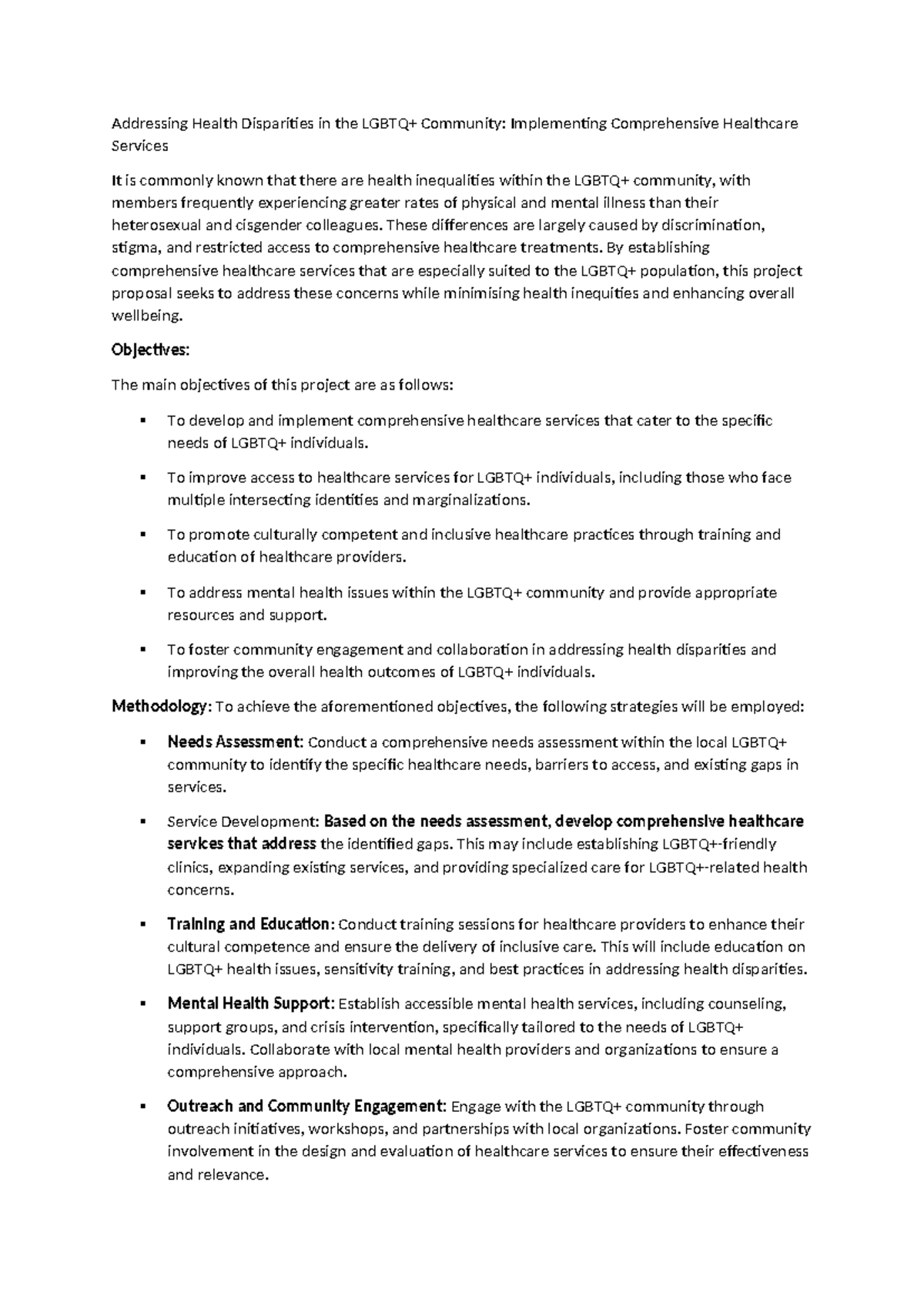 Ubunye Mental health - social work - Addressing Health Disparities in ...