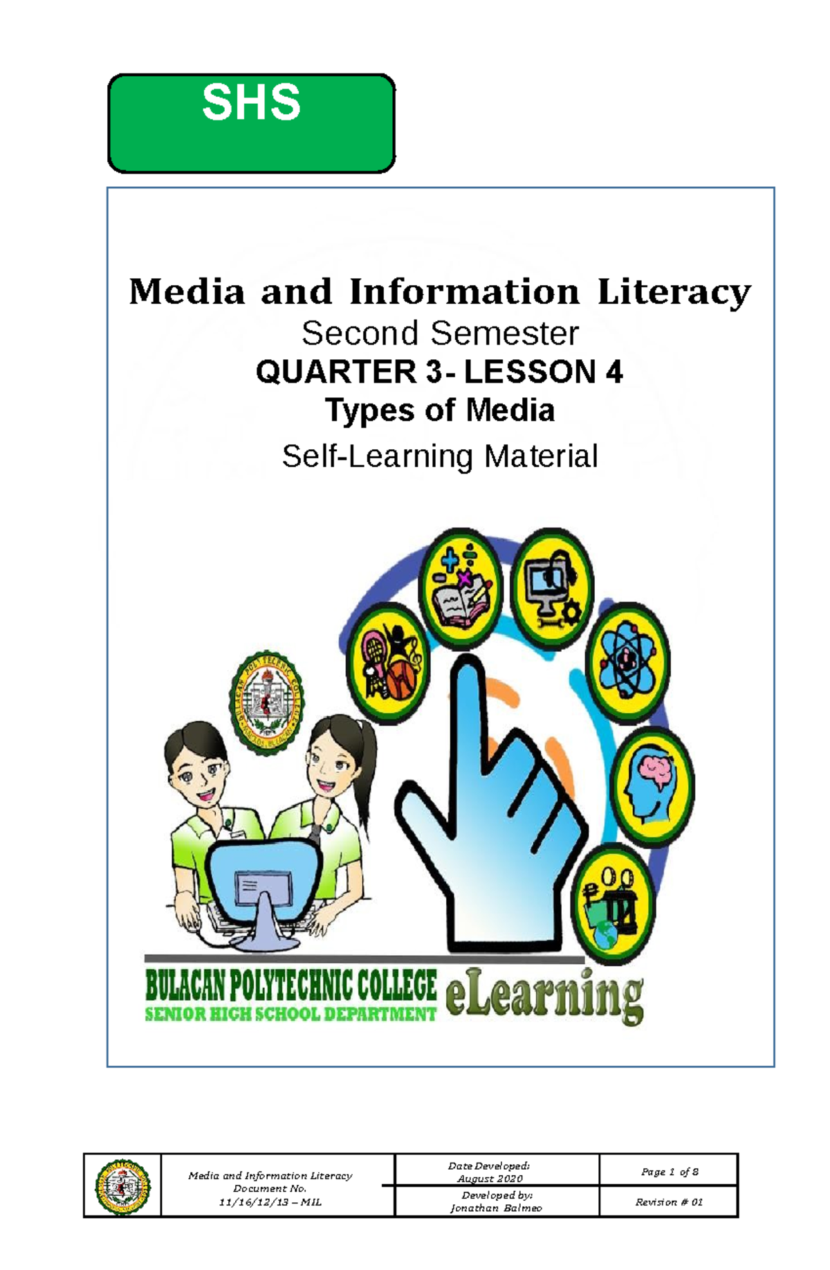 Lesson 4: Exploring Types of Media in MIL - Self-Learning Material ...