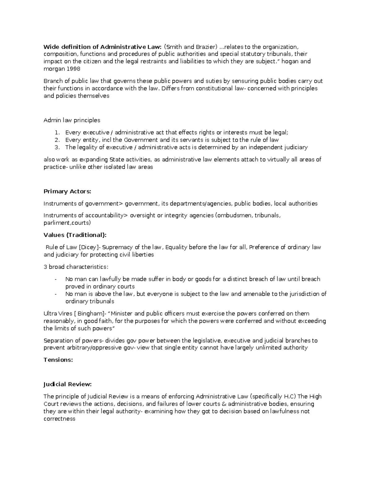 Administrative Law Overview: Key Principles and Theories (Admin Law 101 ...