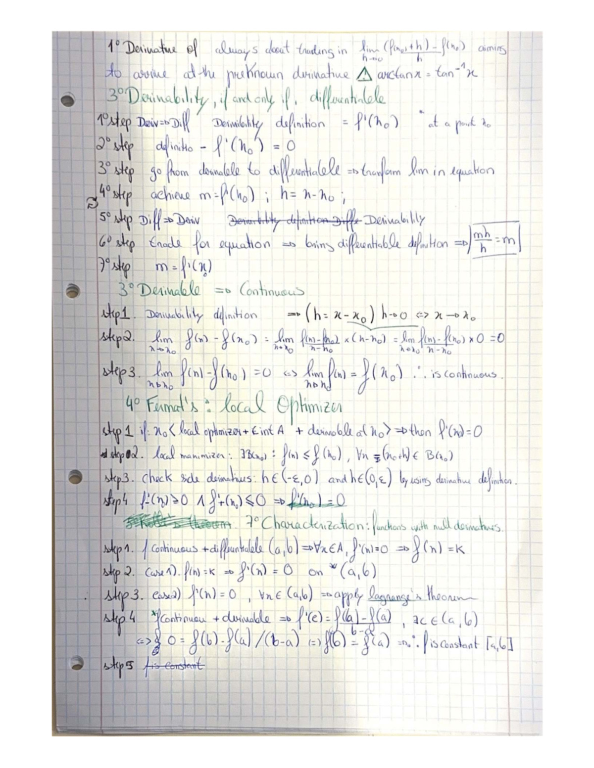 Discontinuities in Mathematics: Notes for Math1 (2nd Partial) - Studocu