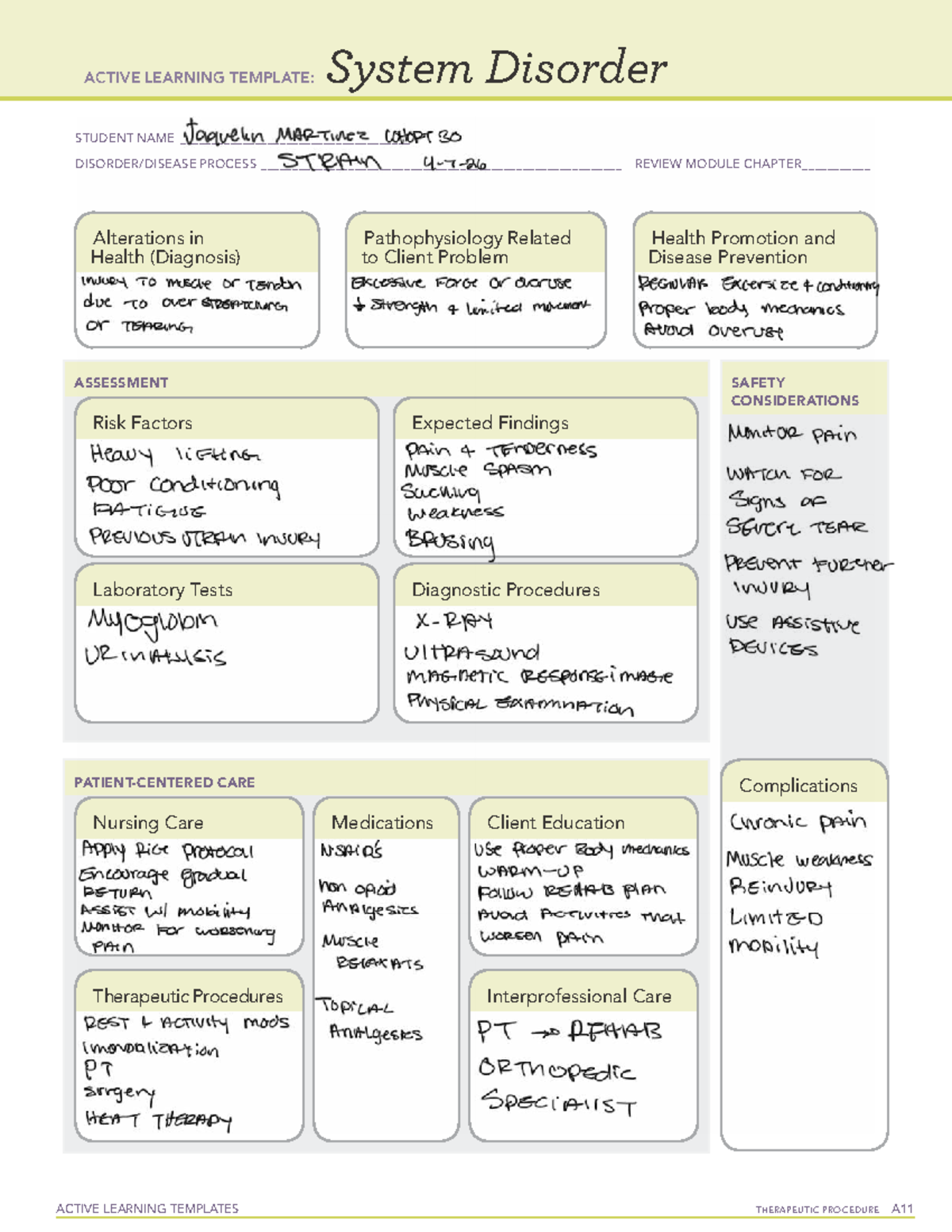 Active Learning Template sys Dis 3 - ACTIVE LEARNING TEMPLATES ...