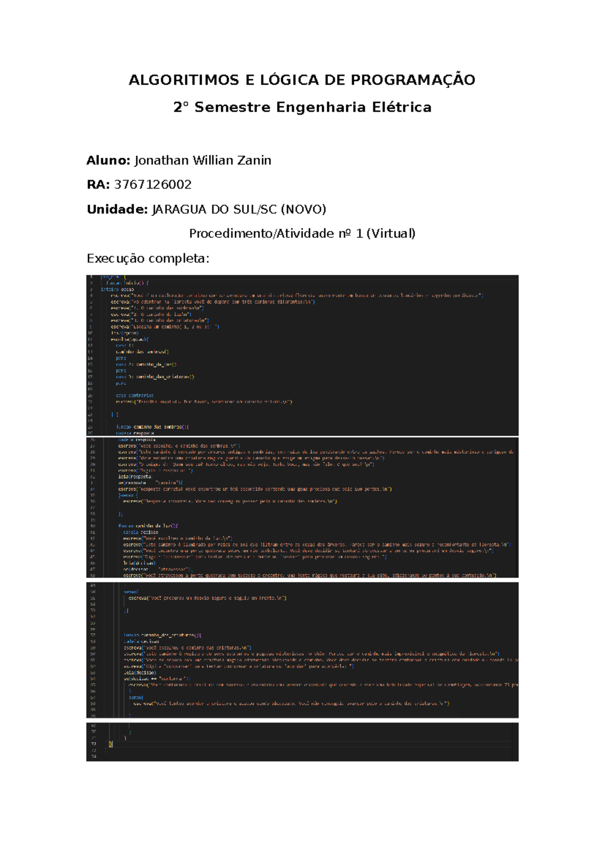 Algoritimos E Lógica DE Programação - Algoritmos e logica de ...