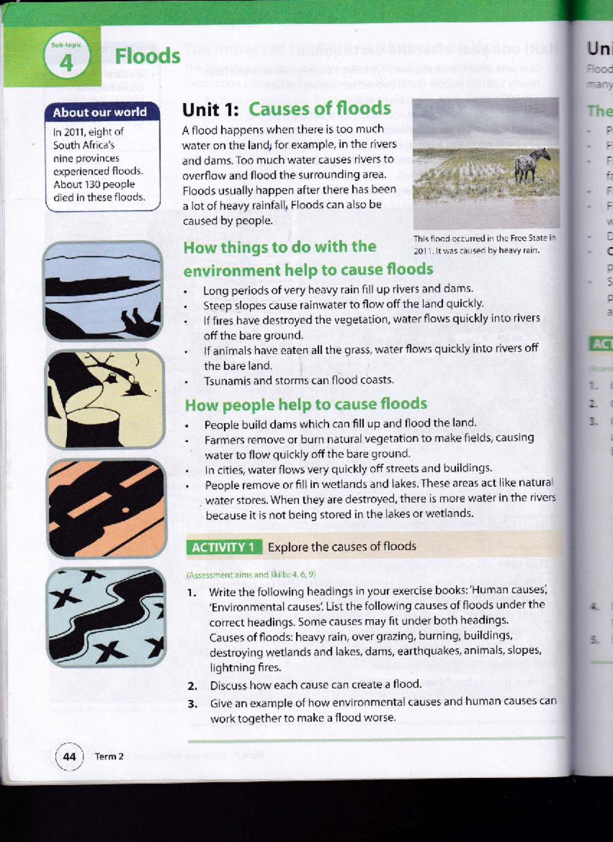 Floods Notes: Causes and Effects - Term 2 - Studocu