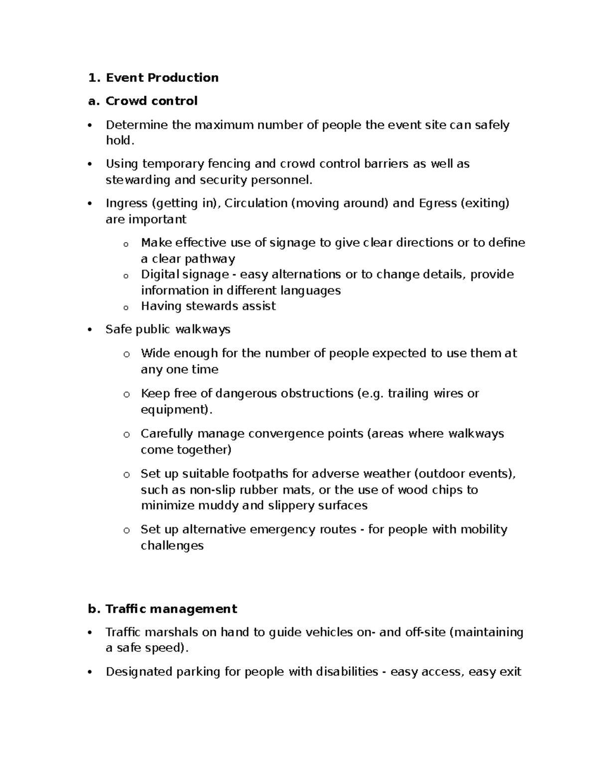Event Production - BTL: Comprehensive Guide to Crowd Control & Safety ...