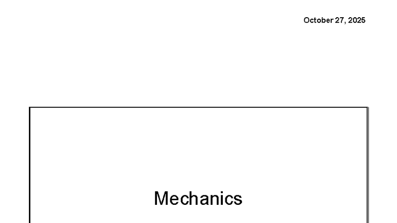 Fall 2025 PHYS 28 Circular Dynamics Meeting Notes & Quiz Prep - Studocu