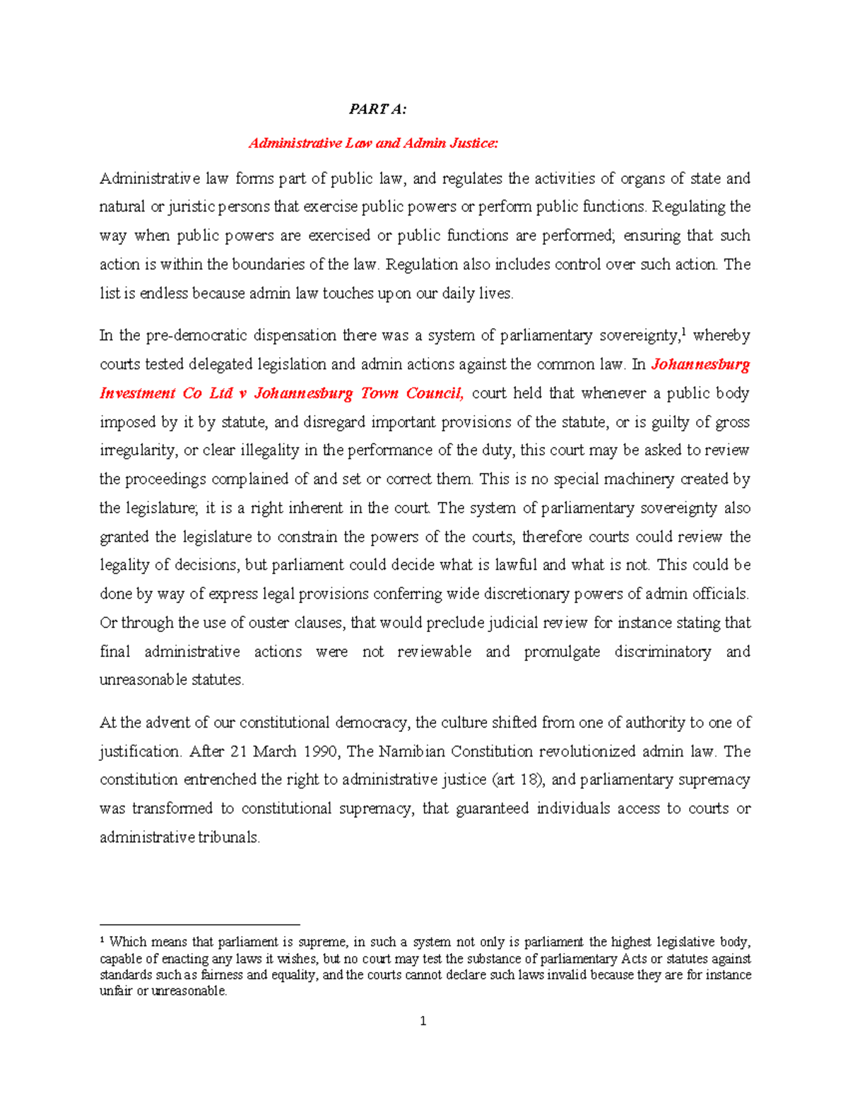 Admin Law Exam Prep: Key Concepts & Case Analysis (230915) - Studocu