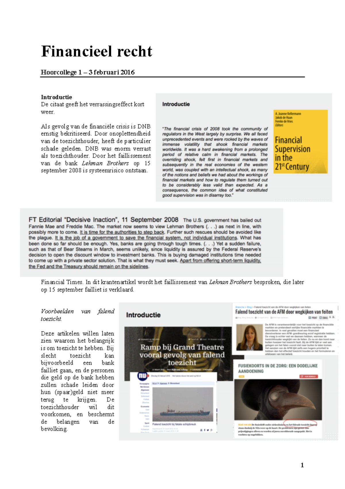 Week 7 Crypto: Samenvatting van MiCAR en Toezicht op Blockchain -  Studeersnel