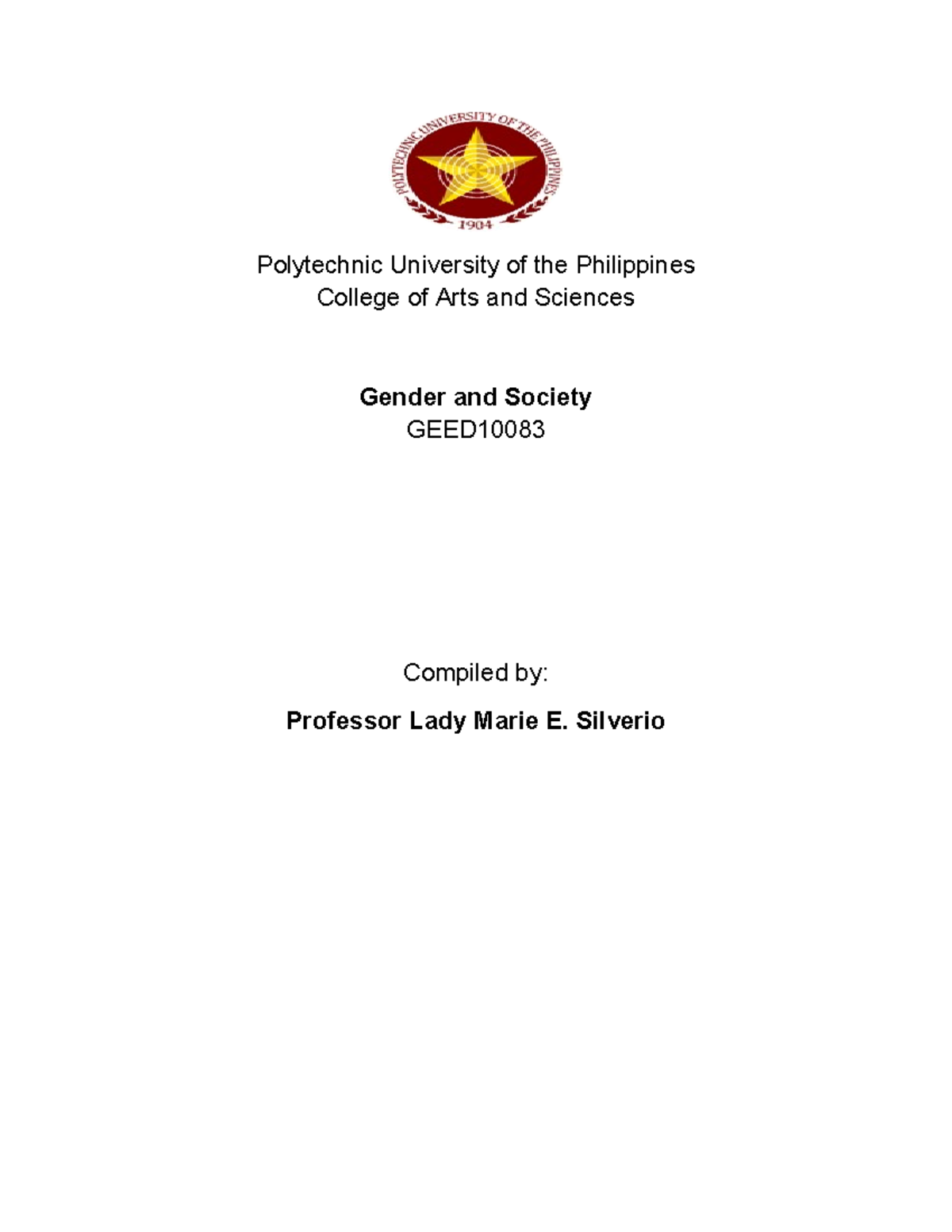 Gender and Society GEED Lesson 1: Understanding Gender and Sexuality ...