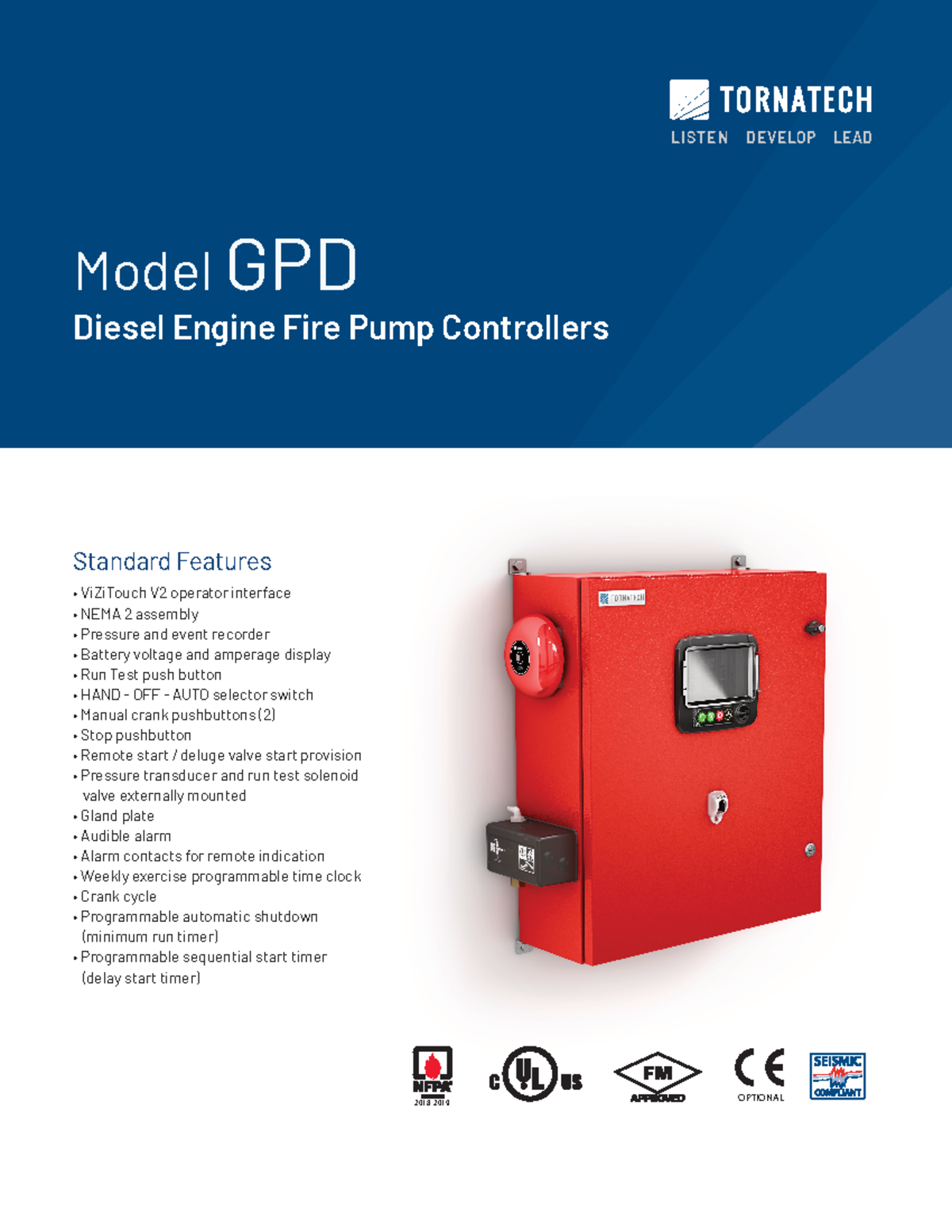 GPD-SBRO-004-E-Rev.0.1 Diesel Engine Fire Pump Controller Brochure ...