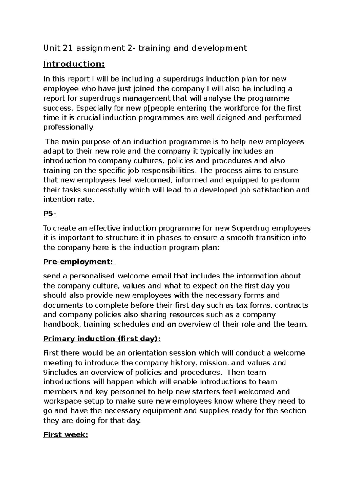 Unit 21 assignment 2 - For people struggling - Unit 21 assignment 2 ...