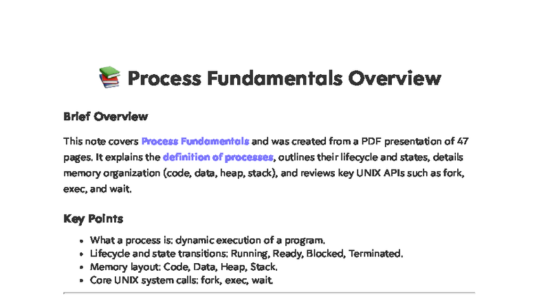 DOC-20251110-WA0021 - Overview of Process Fundamentals and UNIX APIs ...