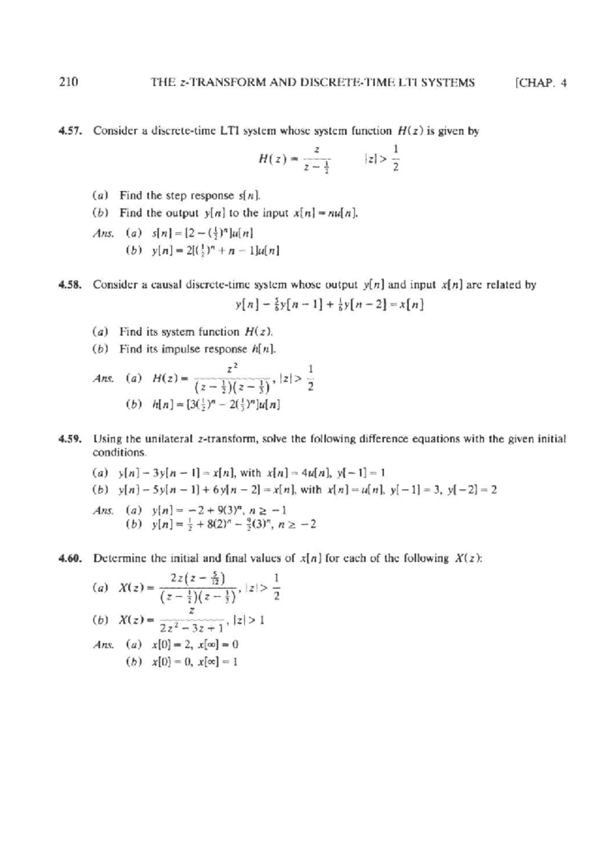 210 THE AND LTI SYSTEMS: Theory and Problems on Fourier Analysis - Studocu