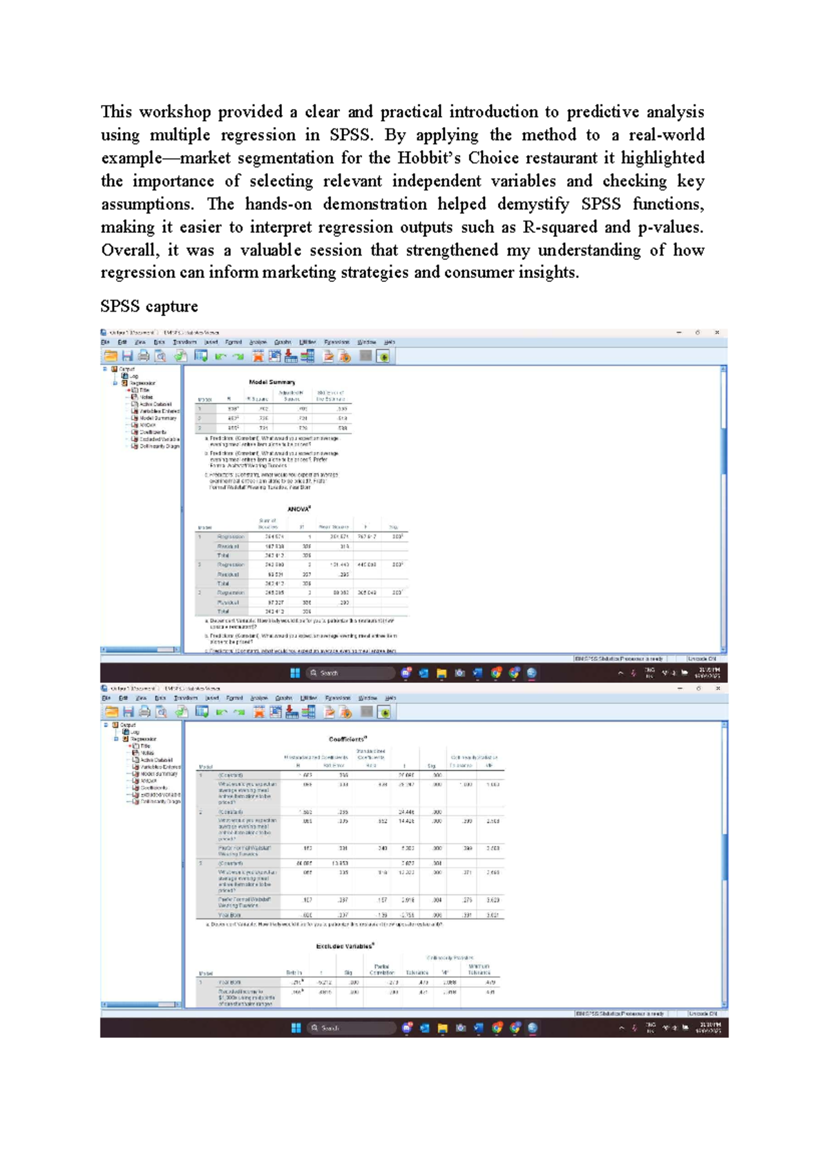 Tutorial 8 - 123 - This workshop provided a clear and practical ...