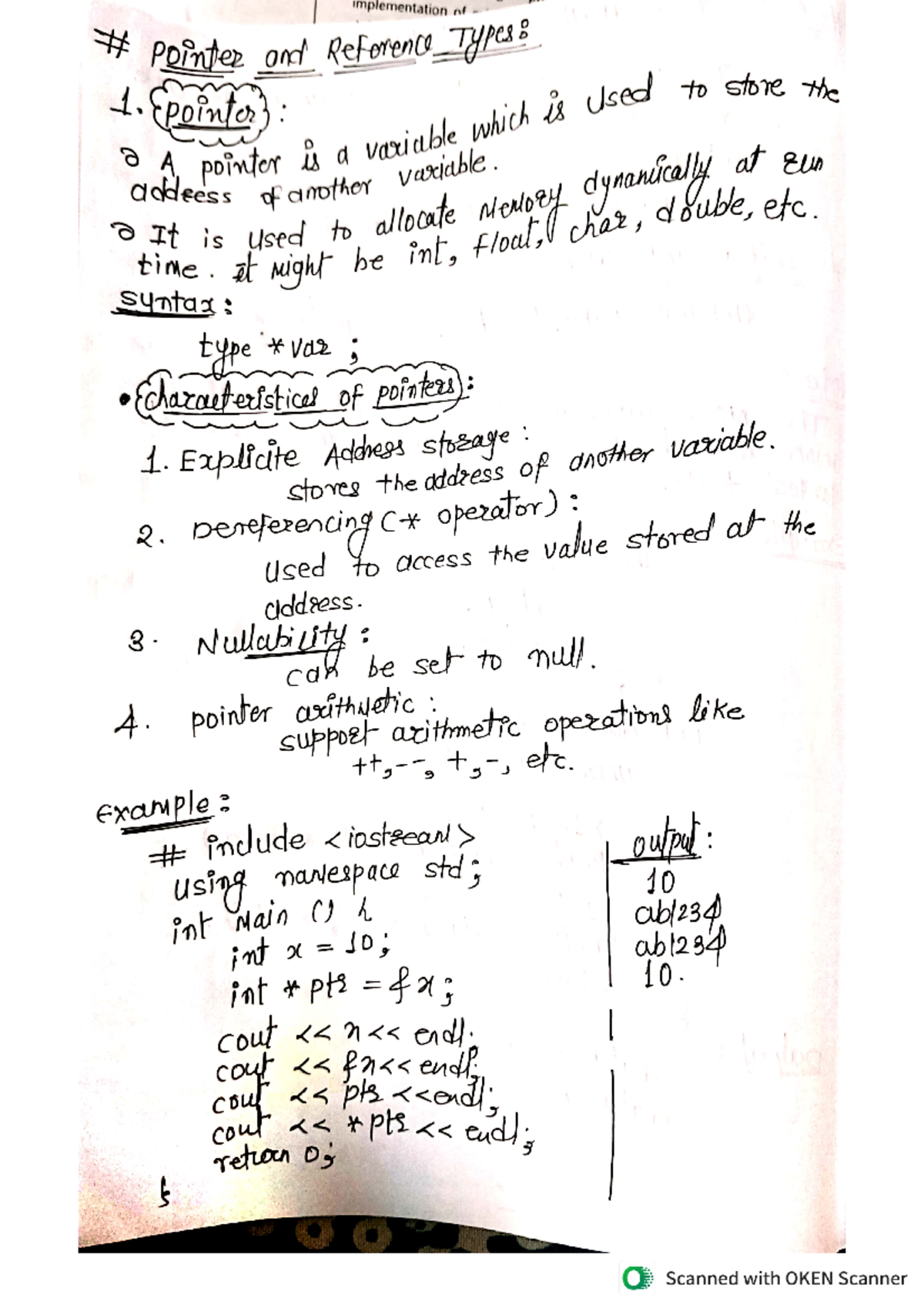 Pointers and Reference Types in Programming: Key Concepts and Examples ...