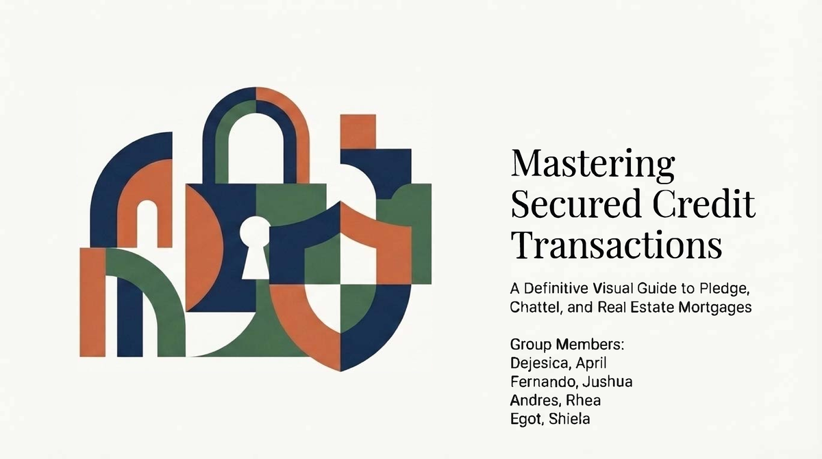 Mastering Secured Credit Transactions (Course Code: CRED 101) - A ...