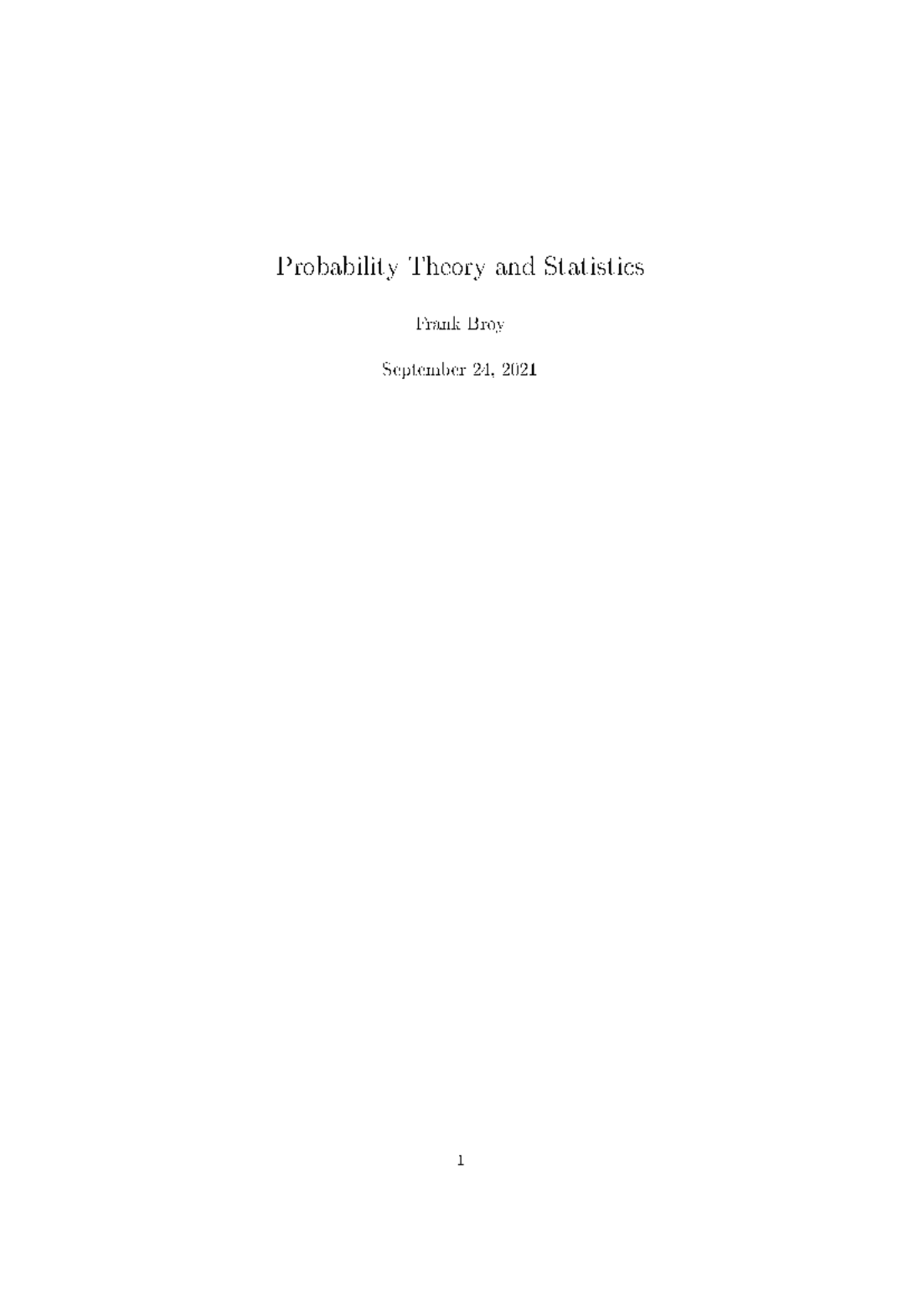 Statistical Formulas and Key Concepts for Course STAT101 - Studeersnel